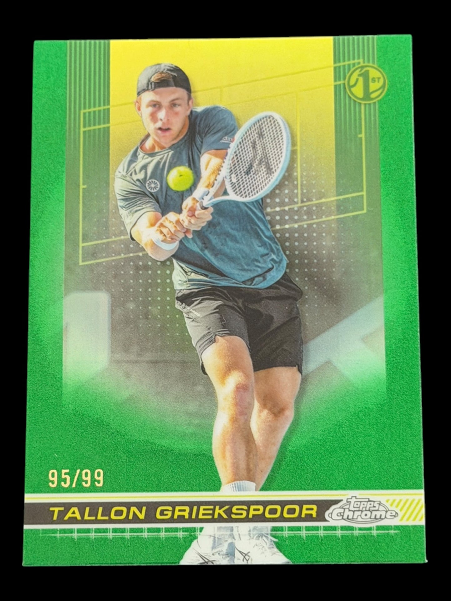 2024 Topps Chrome Tallon Griekspoor — Green /99