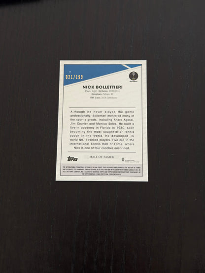 2021 Topps Chrome Nick Bollettieri — Purple Wave /199