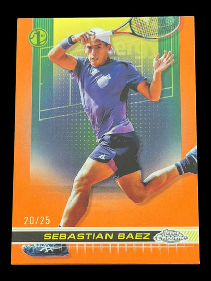 2024 Topps Chrome Sebastian Baez - Orange /25
