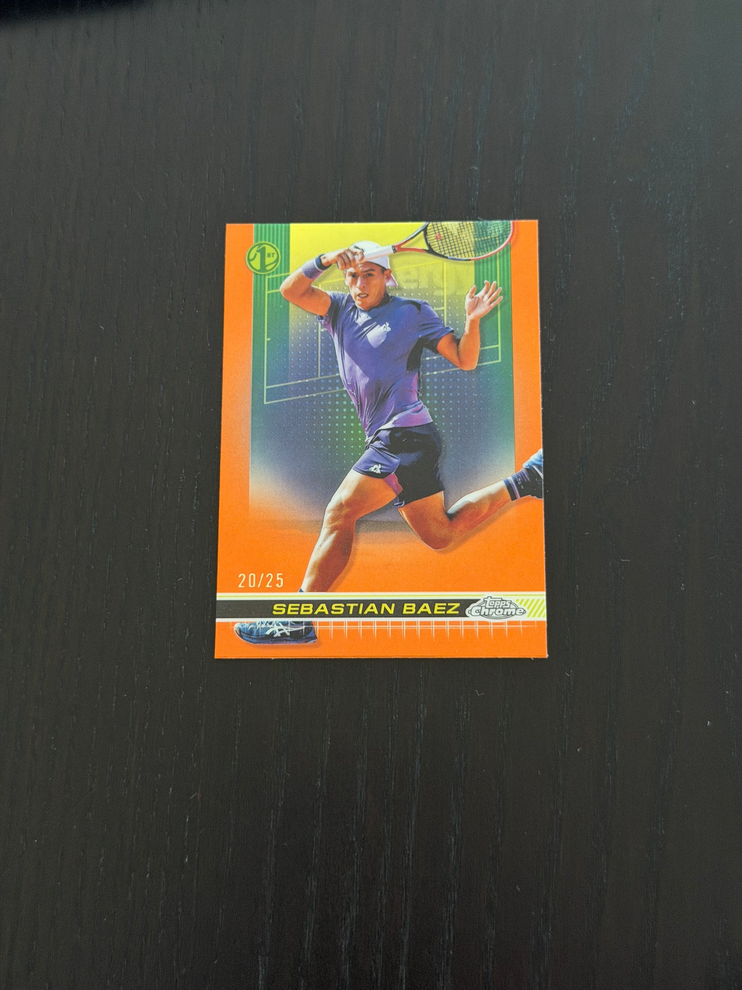 2024 Topps Chrome Sebastian Baez - Orange /25