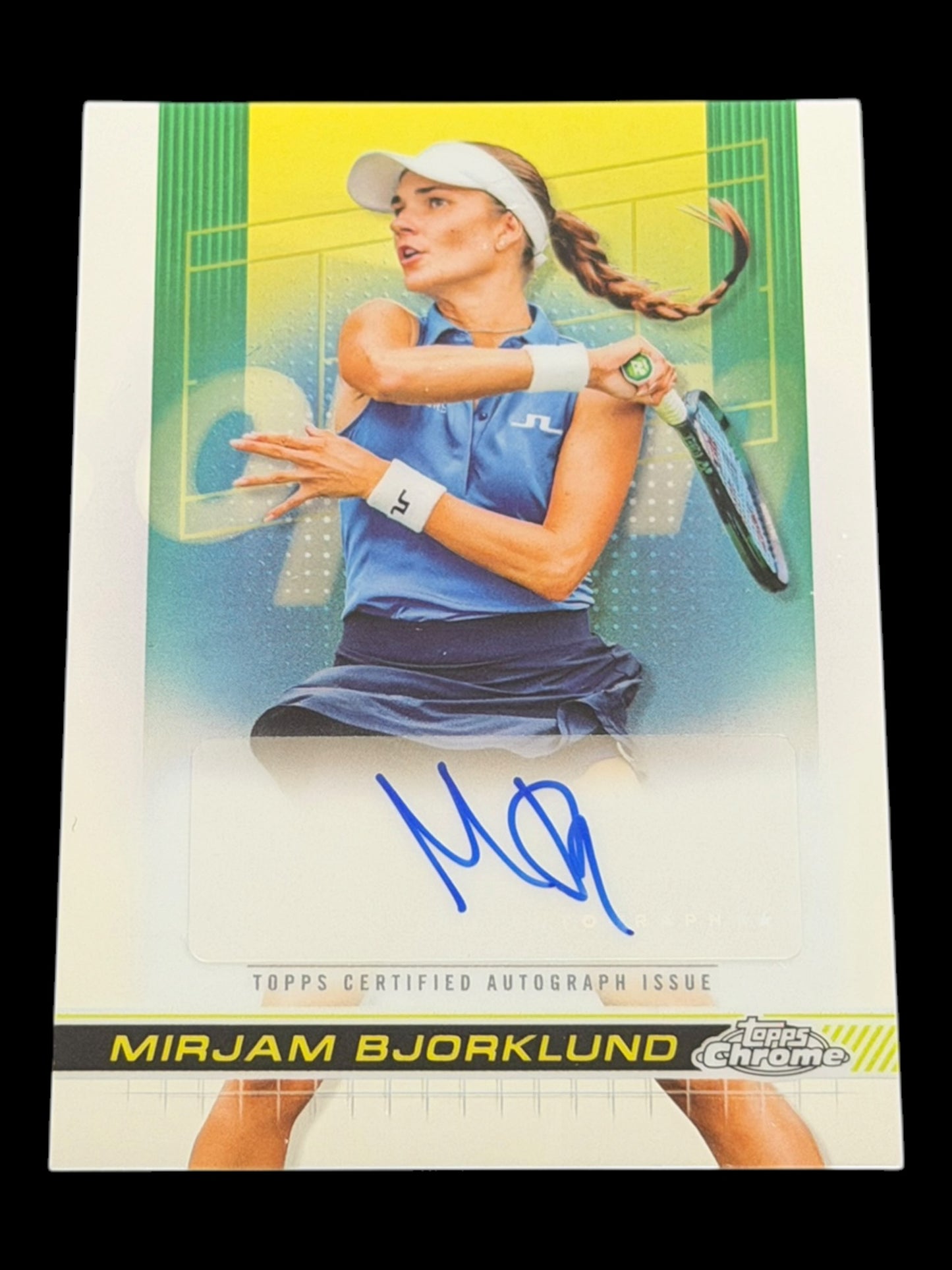2024 Topps Chrome Mirjam Bjorklund — Auto