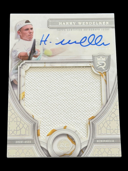 2024 Topps Royalty Harry Wendelken — Rookie Relic Auto /75