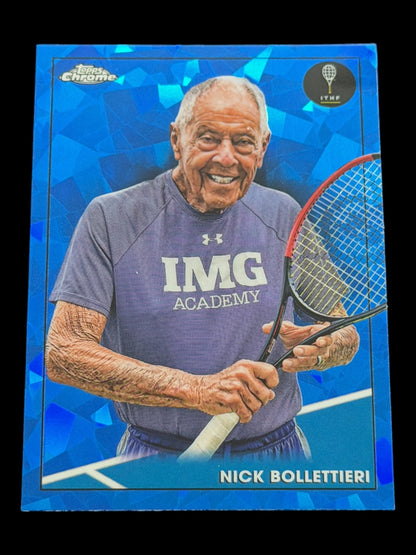 2021 Topps Chrome Sapphire Nick Bollettieri