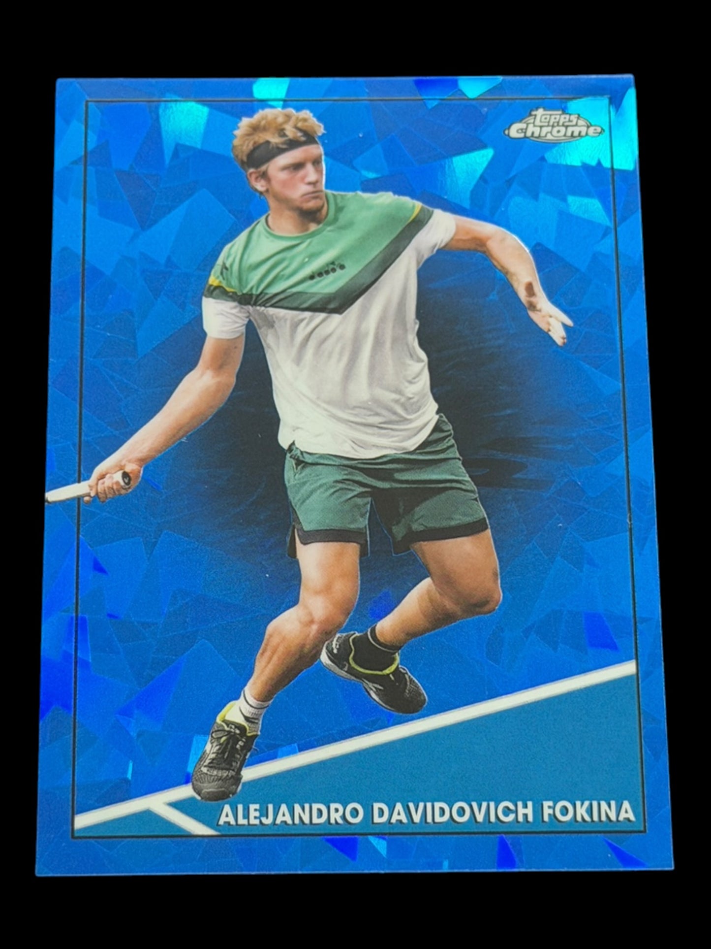 2021 Topps Chrome Sapphire Alejandro Davidovich Fokina