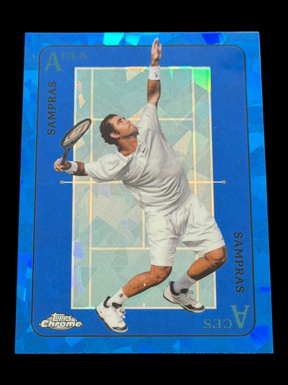 2021 Topps Chrome Sapphire Pete Sampras — Aces