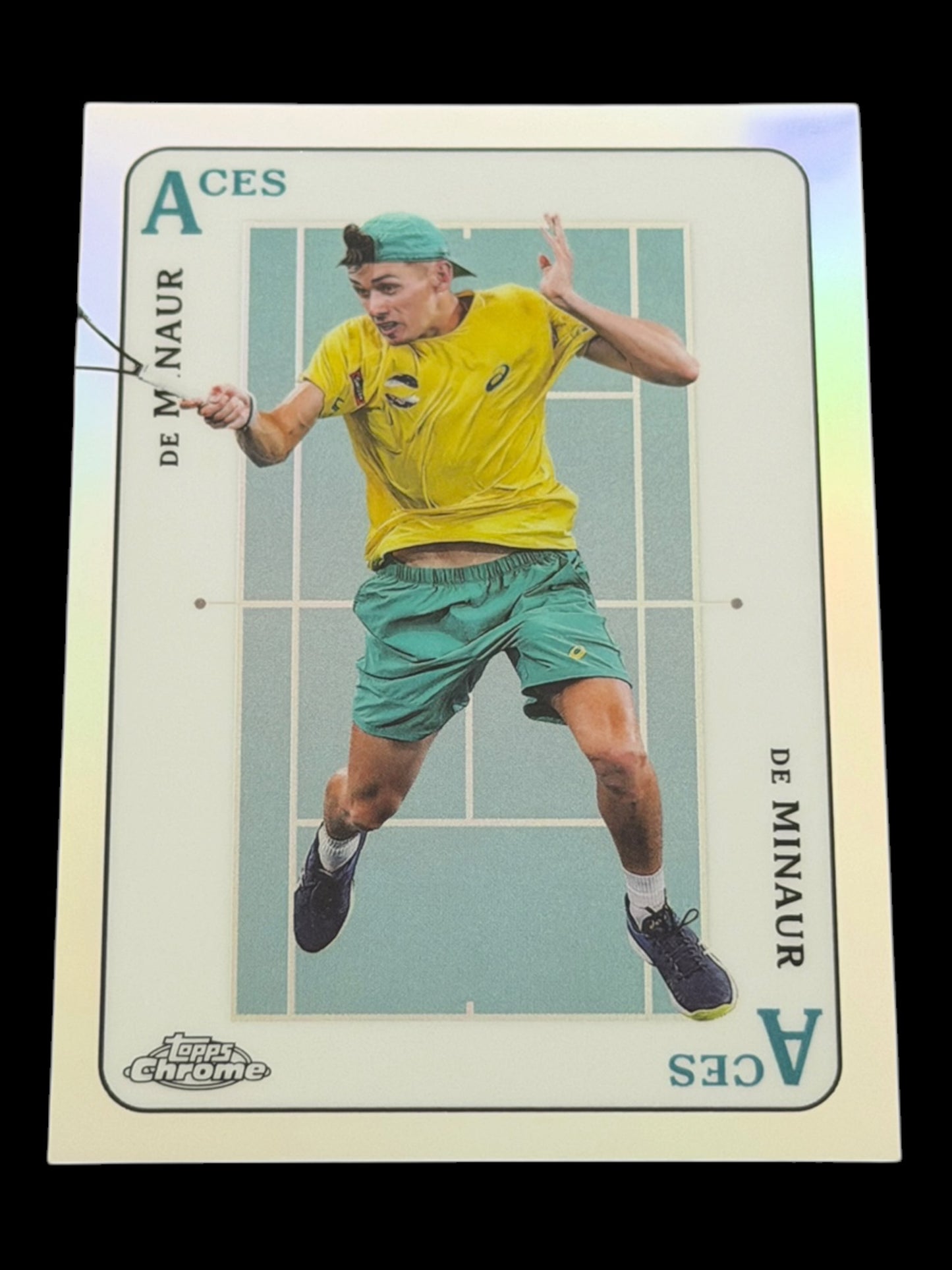 2021 Topps Chrome Alex de Minaur — Aces