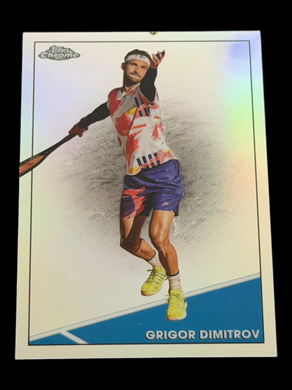 2021 Topps Chrome Grigor Dimitrov — Refractor