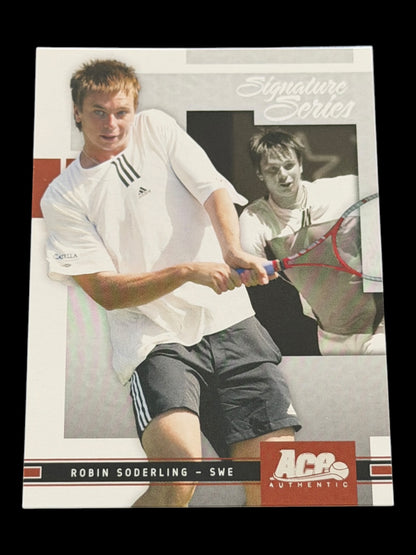 2005 Ace Authentic Robin Soderling Signature Series