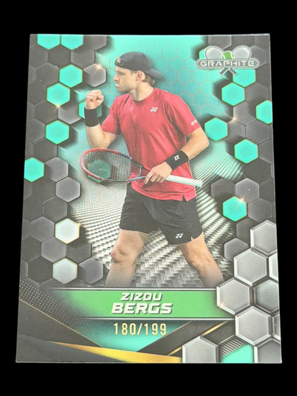 2024 Topps Graphite Zizou Bergs — Aqua Refractor /199