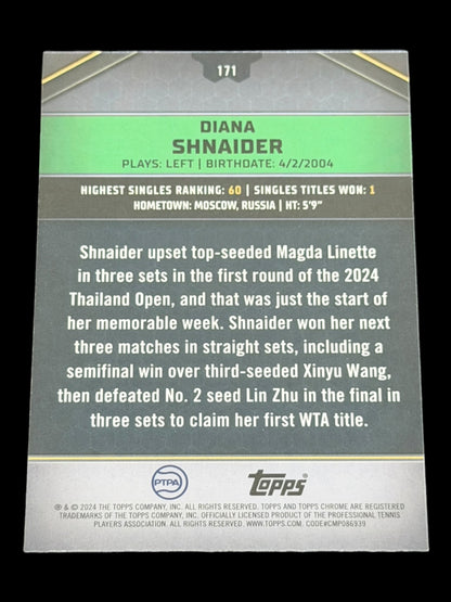 2024 Topps Graphite Diana Shnaider