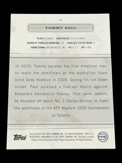 2024 Topps Royalty Tommy Paul /99