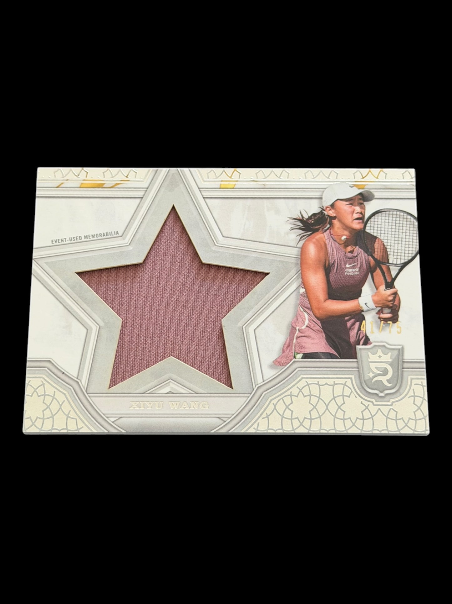 2024 Topps Royalty Xiyu Wang — Star Relic /75