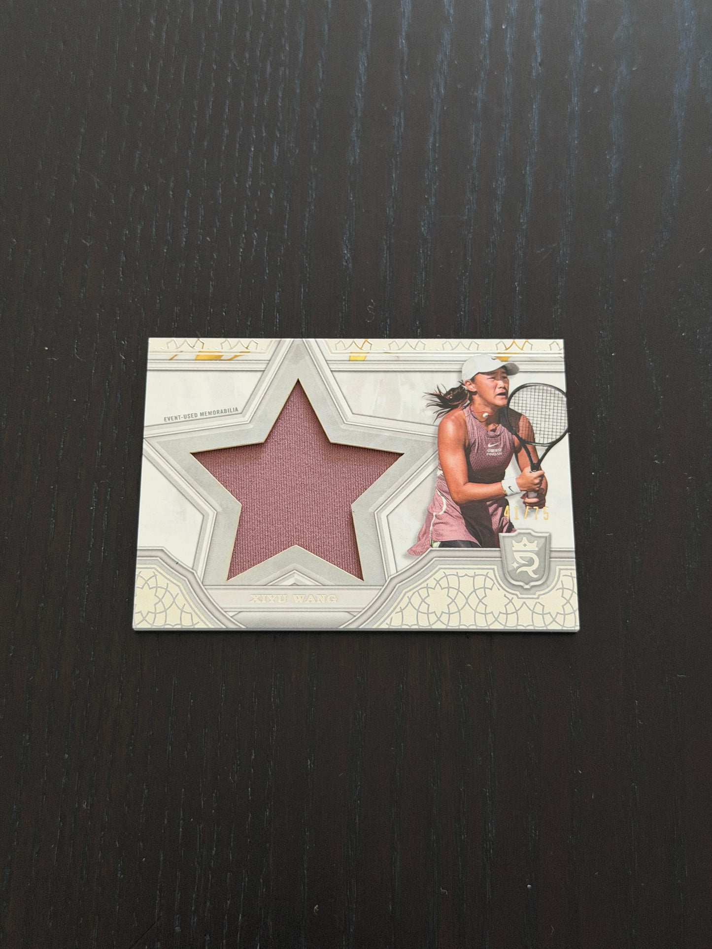 2024 Topps Royalty Xiyu Wang — Star Relic /75