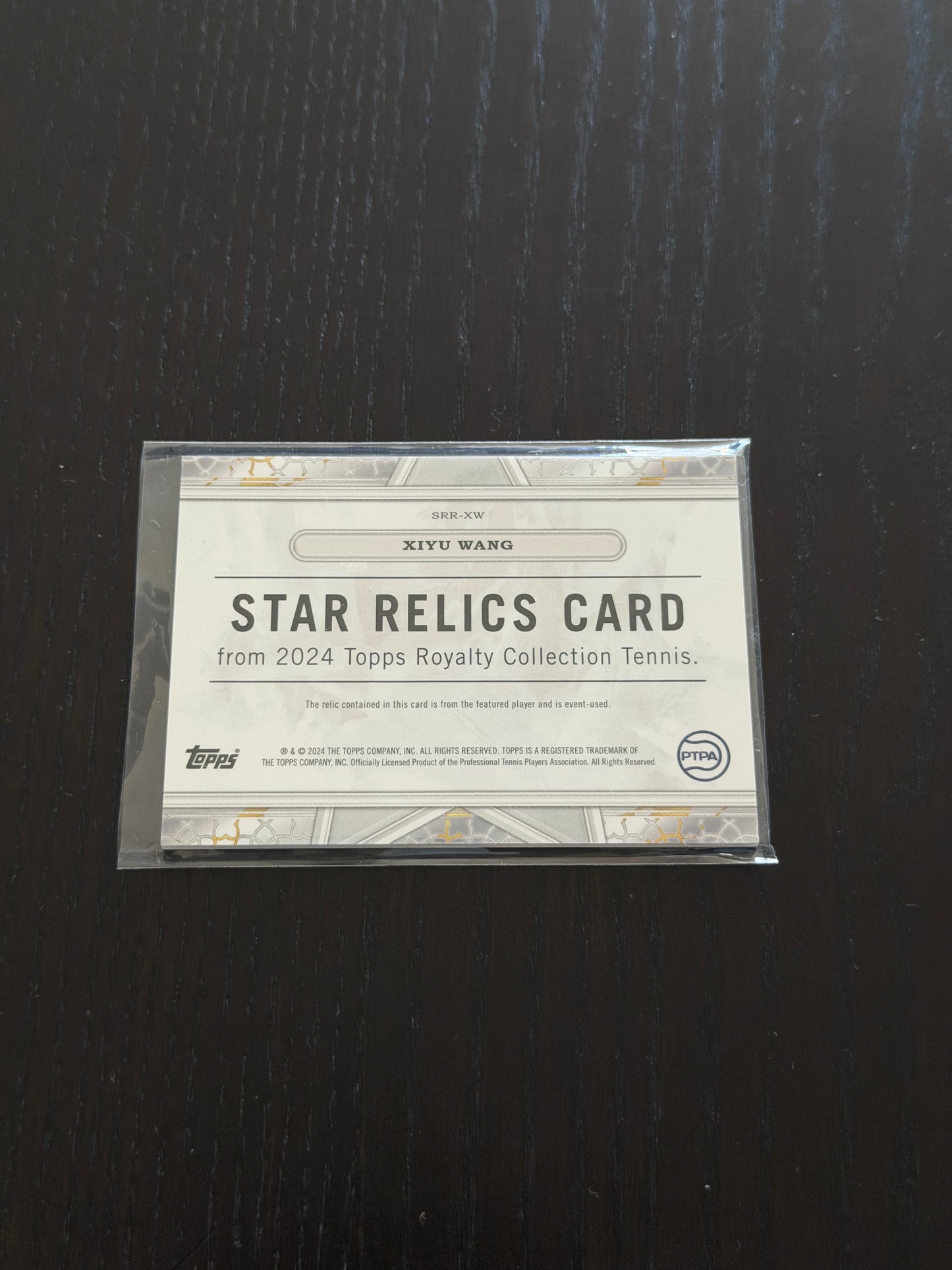 2024 Topps Royalty Xiyu Wang — Star Relic /75