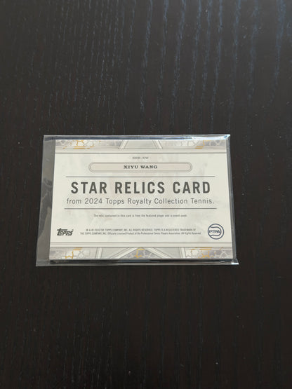 2024 Topps Royalty Xiyu Wang — Star Relic /75