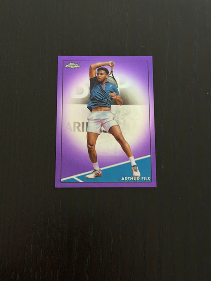 2021 Topps Chrome Arthur Fils — Purple /199