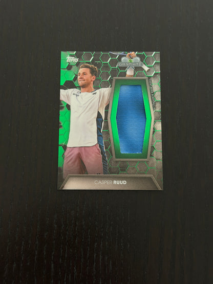 2026 Topps Graphite Casper Ruud — Green Relic /75