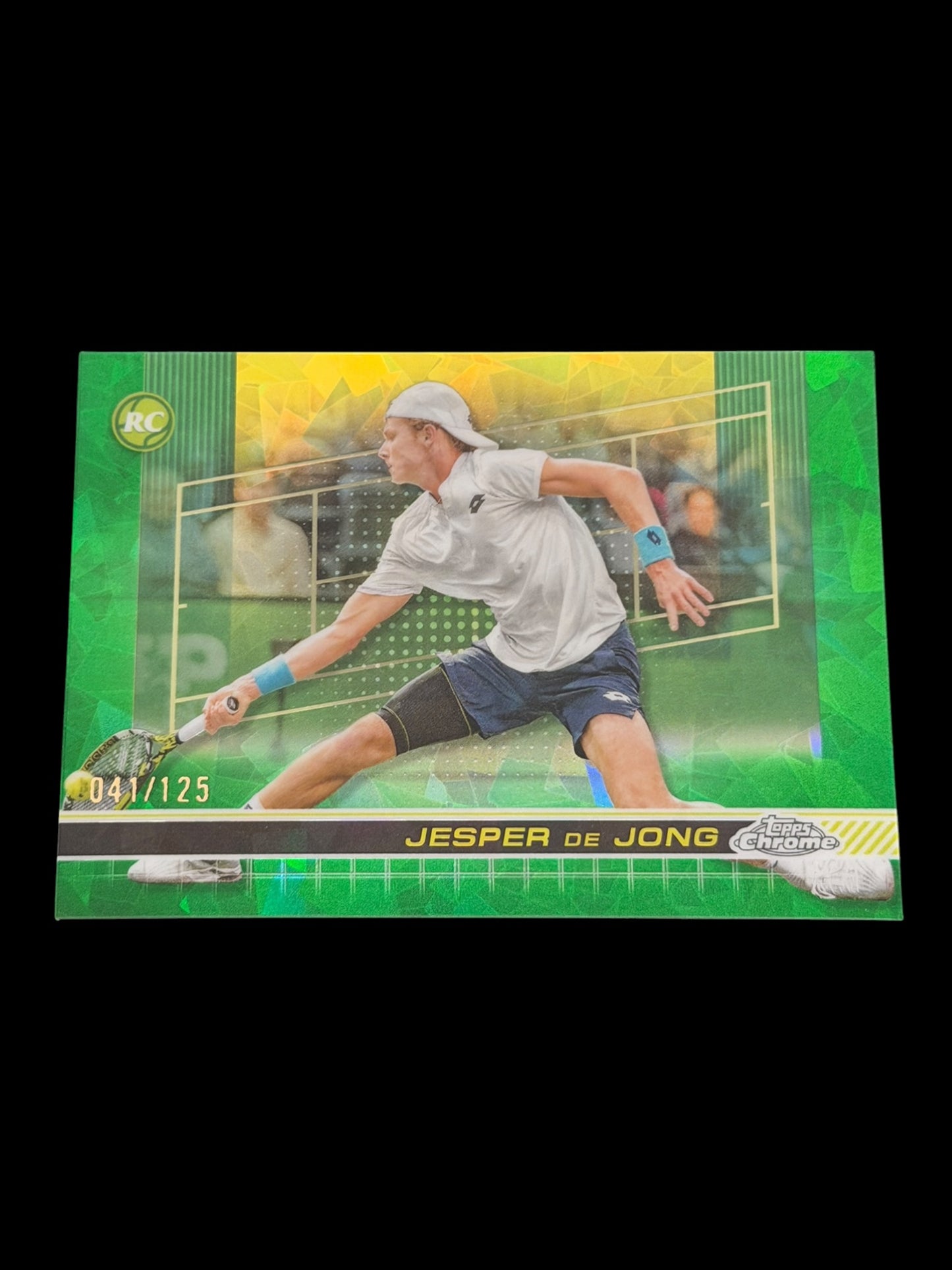 2024 Topps Chrome Sapphire Jesper de Jong — Green /125