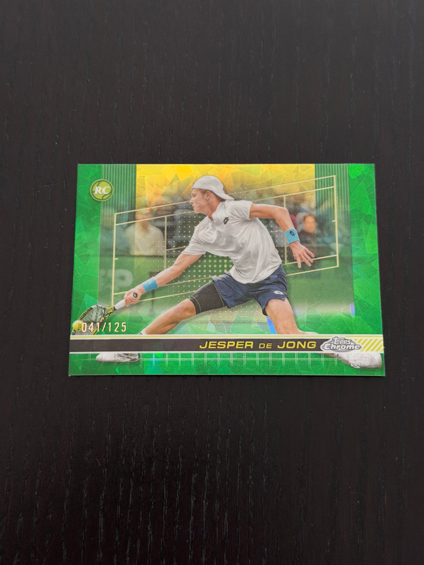 2024 Topps Chrome Sapphire Jesper de Jong — Green /125