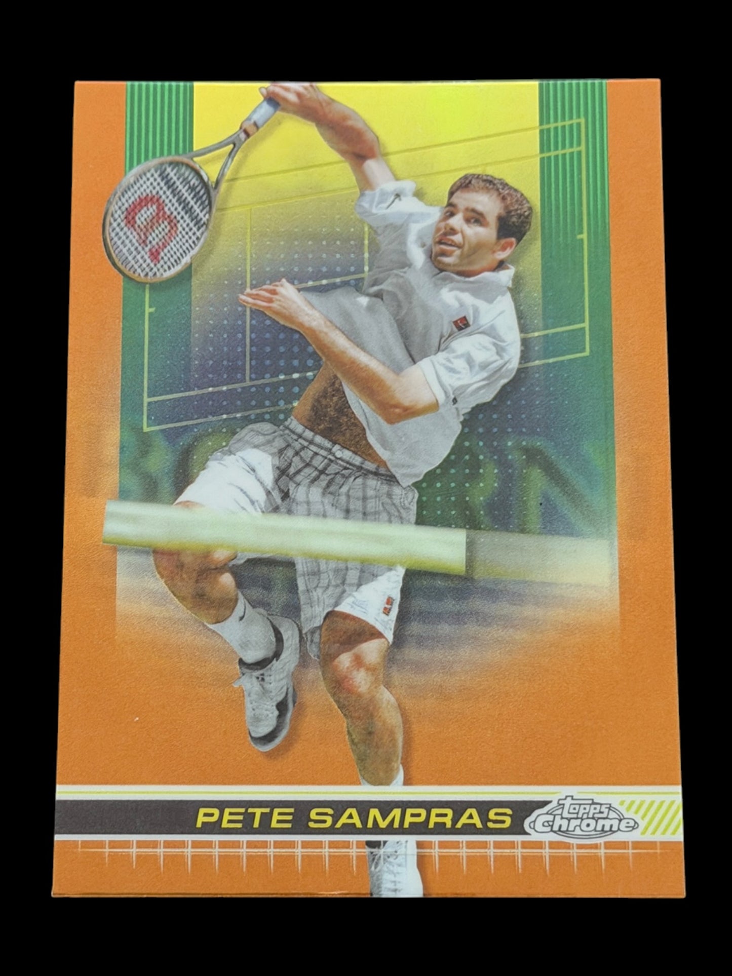2024 Topps Chrome Pete Sampras — Clay Court Refractor