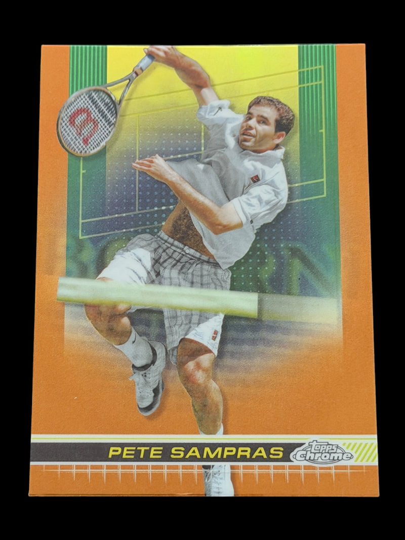 2024 Topps Chrome Pete Sampras — Clay Court Refractor