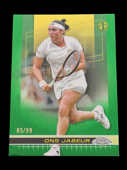 2024 Topps Chrome Ons Jabeur — Green /99
