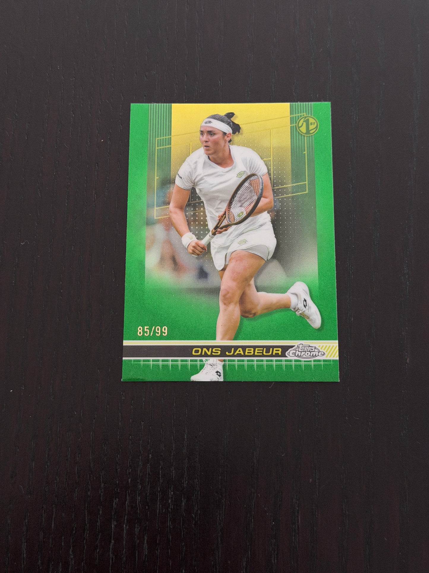2024 Topps Chrome Ons Jabeur — Green /99
