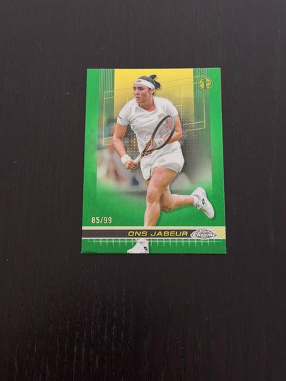 2024 Topps Chrome Ons Jabeur — Green /99