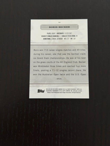 2024 Topps Royalty Boris Becker /99