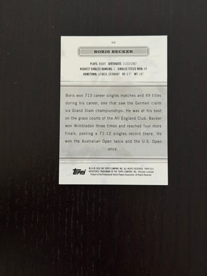 2024 Topps Royalty Boris Becker /35