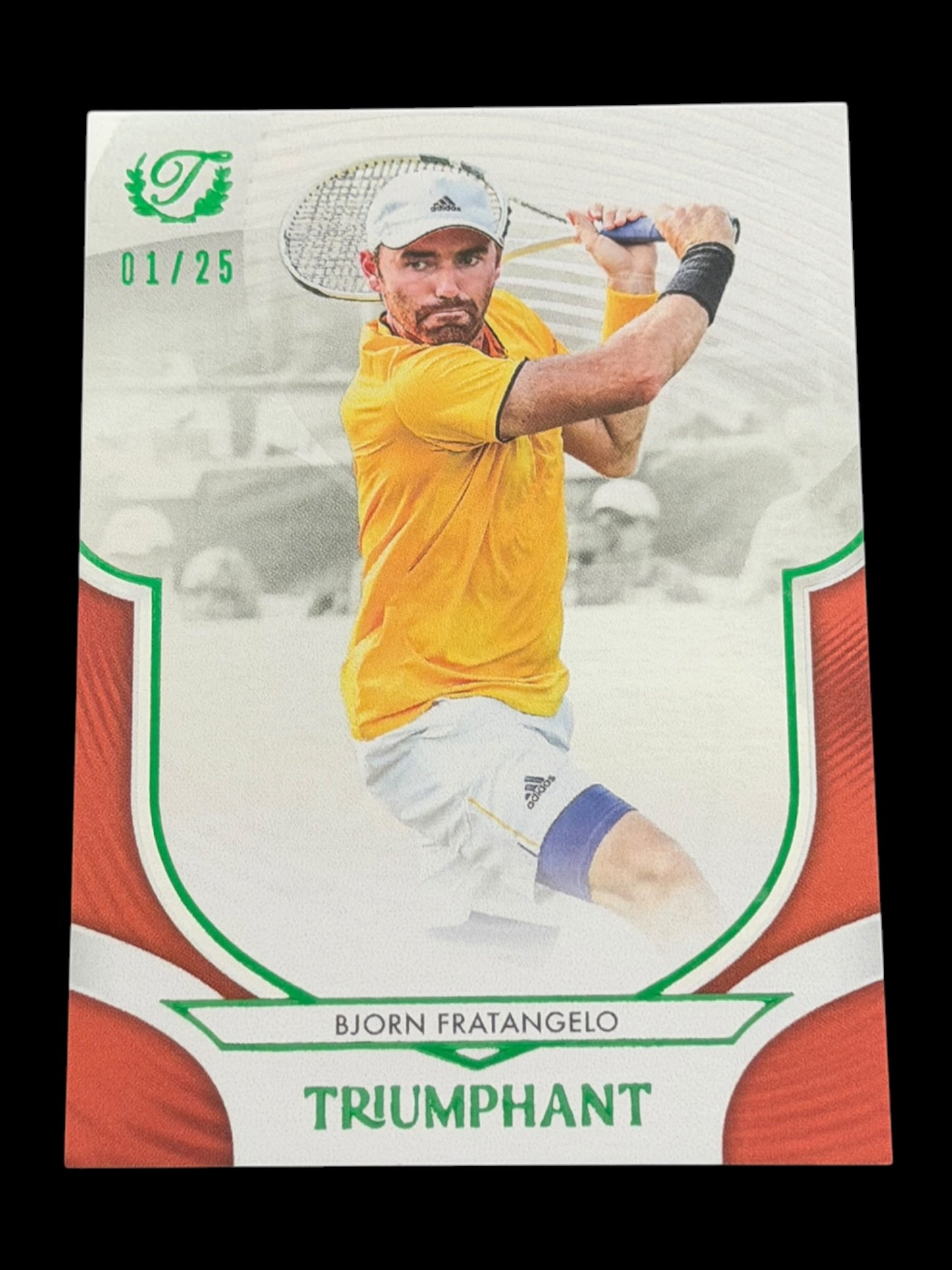 2025 Topps Triumphant Bjorn Fratangelo Orange /25