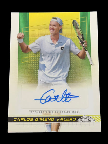 2024 Topps Chrome Carlos Gimeno Valero — Auto