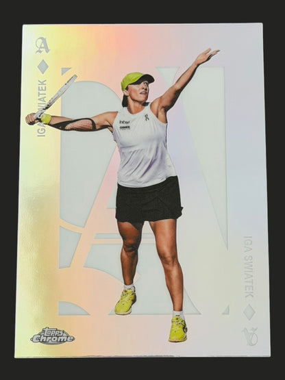 2025 Topps Chrome Tennis Aces Iga Swiatek