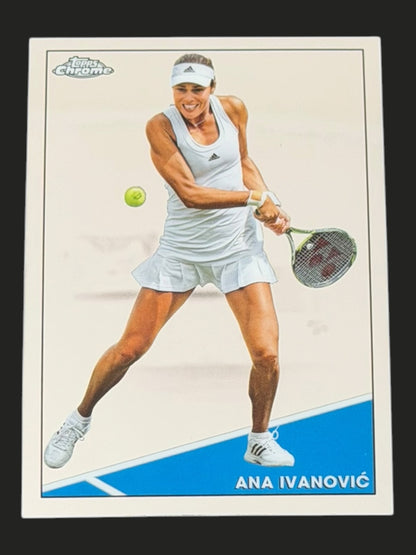 2021 Topps Chrome Tennis Ana Ivanović