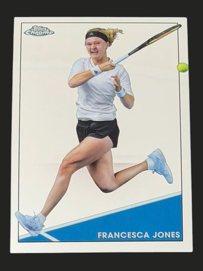 2021 Topps Chrome Tennis Francesca Jones