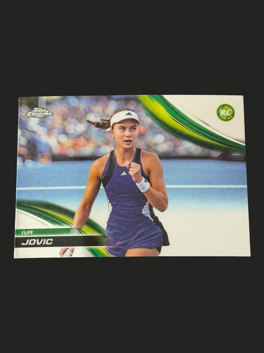 2025 Topps Chrome Tennis Iva Jovic