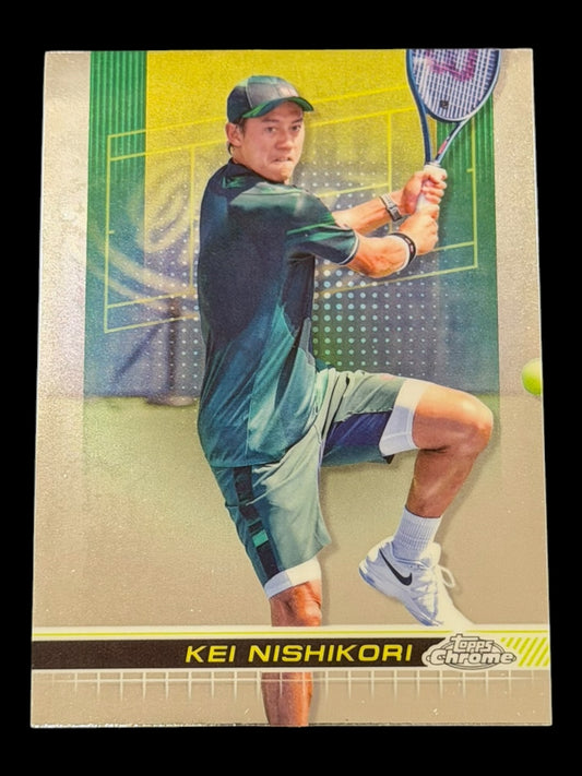 2024 Topps Chrome Kei Nishikori