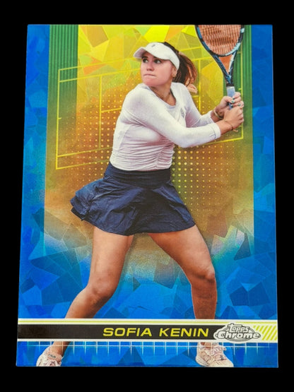 2024 Topps Chrome Sapphire Sophia Kenin