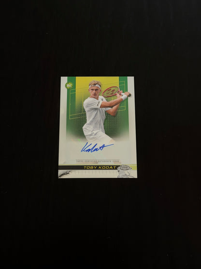 2024 Topps Chrome Autograph Toby Kodat