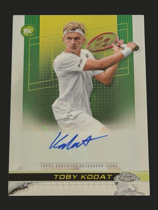 2024 Topps Chrome Autograph Toby Kodat