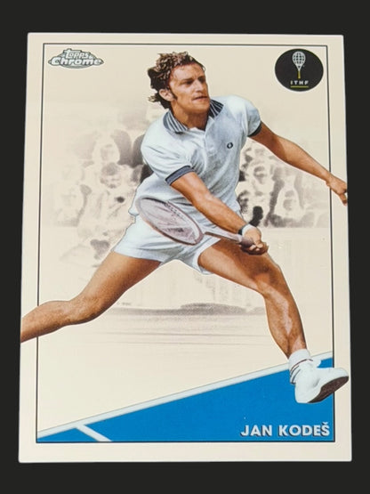 2021 Topps Chrome Tennis Jan Kodeš