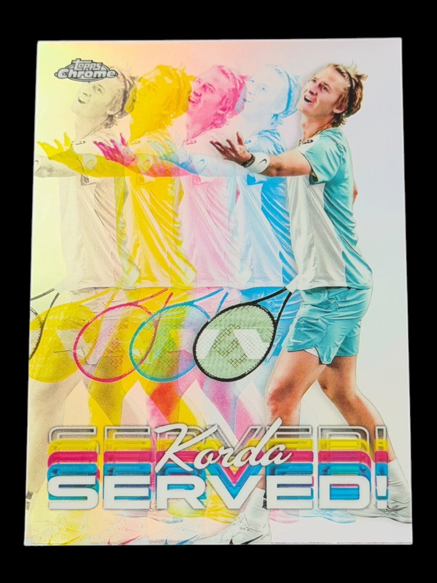 2024 Topps Chrome Tennis Served Sebastian Korda