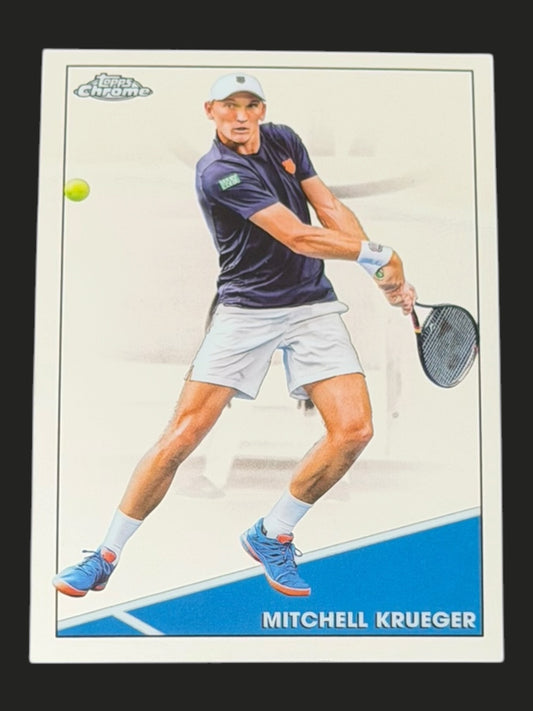 2021 Topps Chrome Tennis Mitchell Krueger