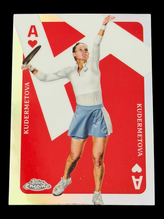 2024 Topps Chrome Tennis Aces Veronika Kudermetova