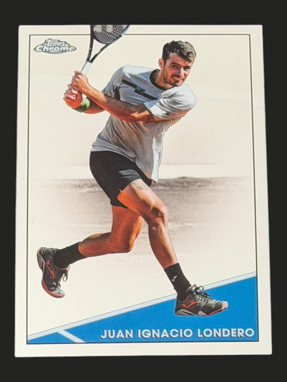 2021 Topps Chrome Tennis Juan Ignacio Londero
