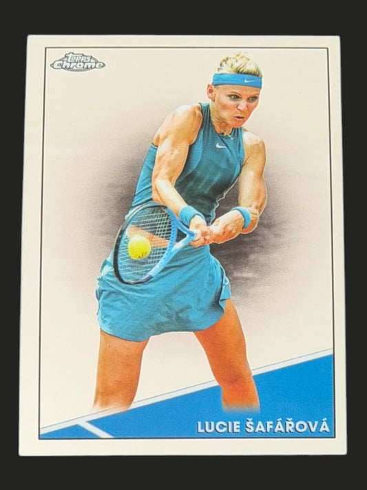 2021 Topps Chrome Tennis Lucie Šafářová