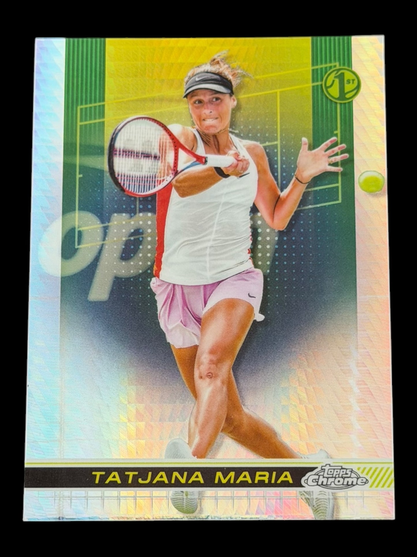 2024 Topps Chrome Prism Refractor Tatjana Maria