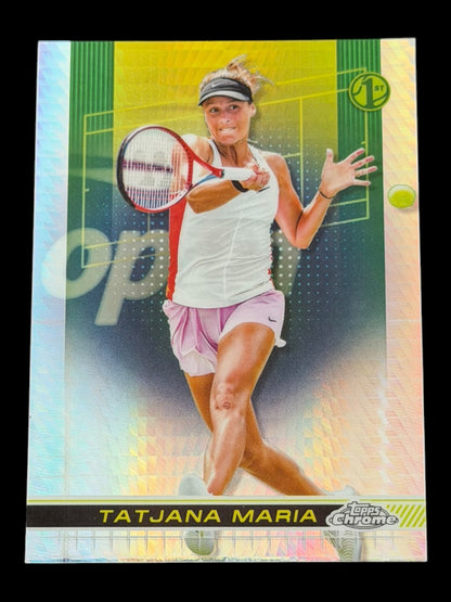 2024 Topps Chrome Prism Refractor Tatjana Maria