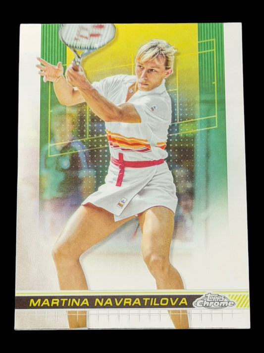 2024 Topps Chrome Martina Navratilova