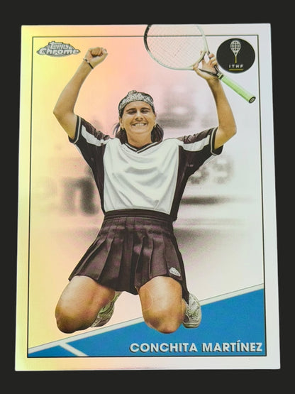 2021 Topps Chrome Tennis Refractor Conchita Martinez
